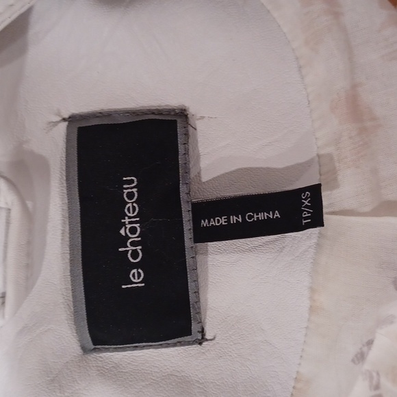 Le Chateau Faux Leather Biker Jacket- Sz. XS - Picture 9 of 12